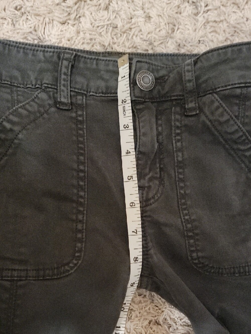 American Eagle Outfitters Black Super Stretch Pants - Picture 6 of 7